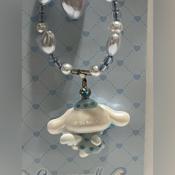 Cinnamoroll Dreaming Angel Beaded Phone Charm - Picture 7 of 9